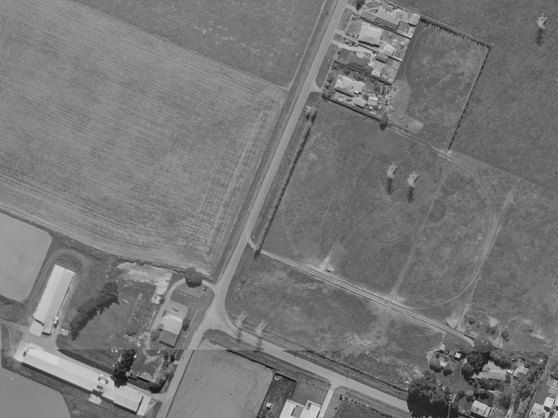Hawthornden Road from the air, 1970-1974