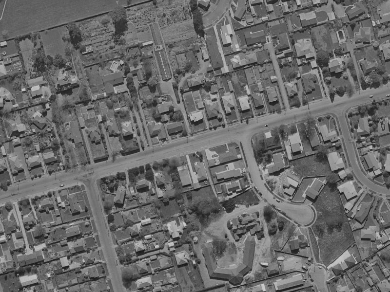 434 Ilam Road from the air, 1970-1974