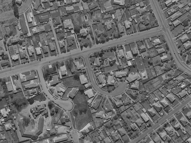 5 Rochford Place from the air, 1970-1974