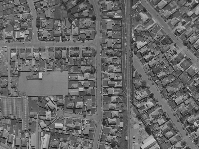15A Westholme Street from the air, 1970-1974