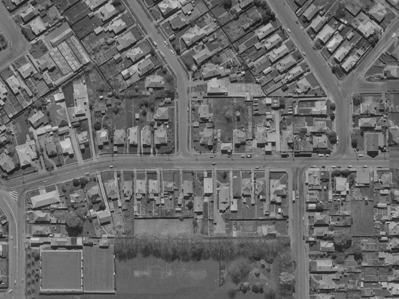 41 Warrington Street from the air, 1970-1974
