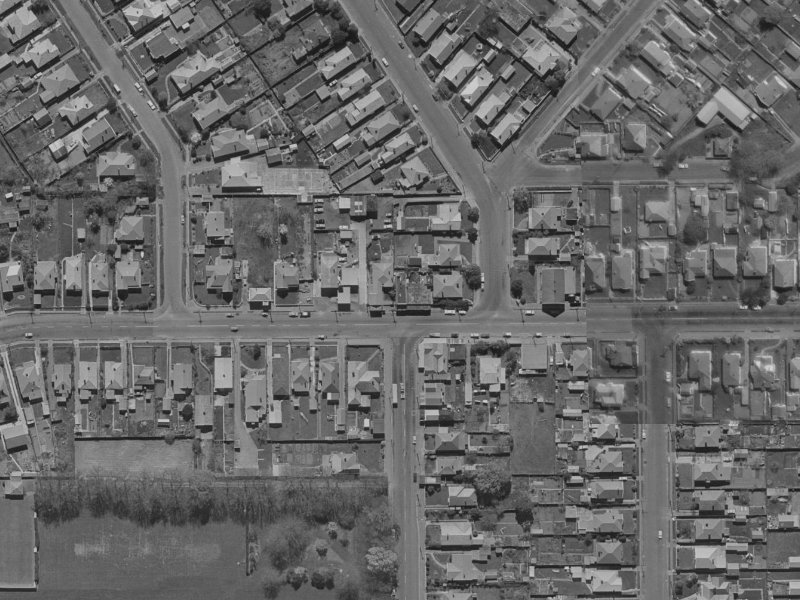 59 Warrington Street from the air, 1970-1974