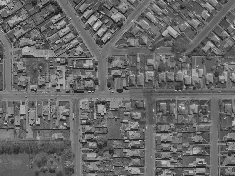 65 Warrington Street from the air, 1970-1974