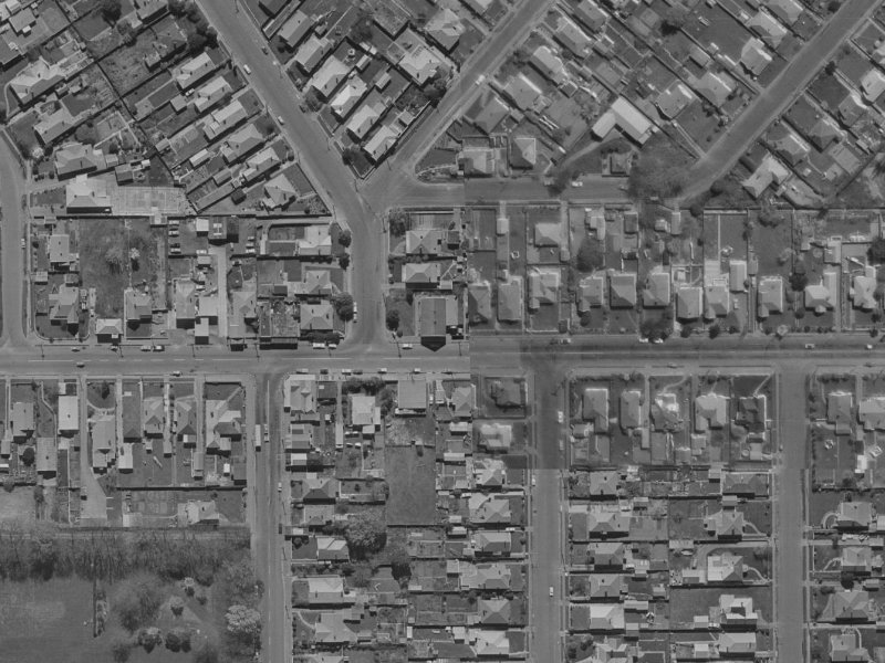 67 Warrington Street from the air, 1970-1974