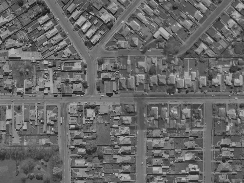 69 Warrington Street from the air, 1970-1974