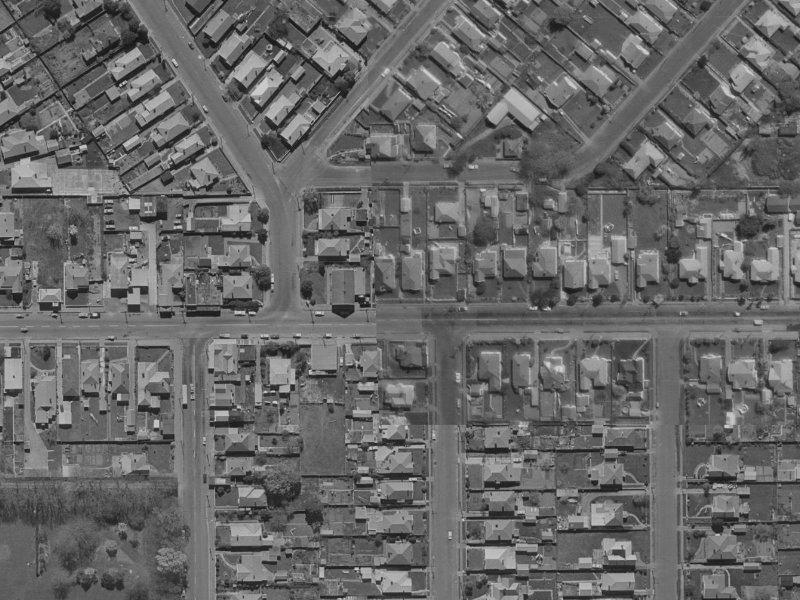 71 Warrington Street from the air, 1970-1974