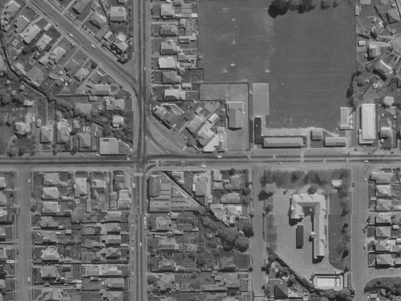 5 Shirley Road from the air, 1970-1974