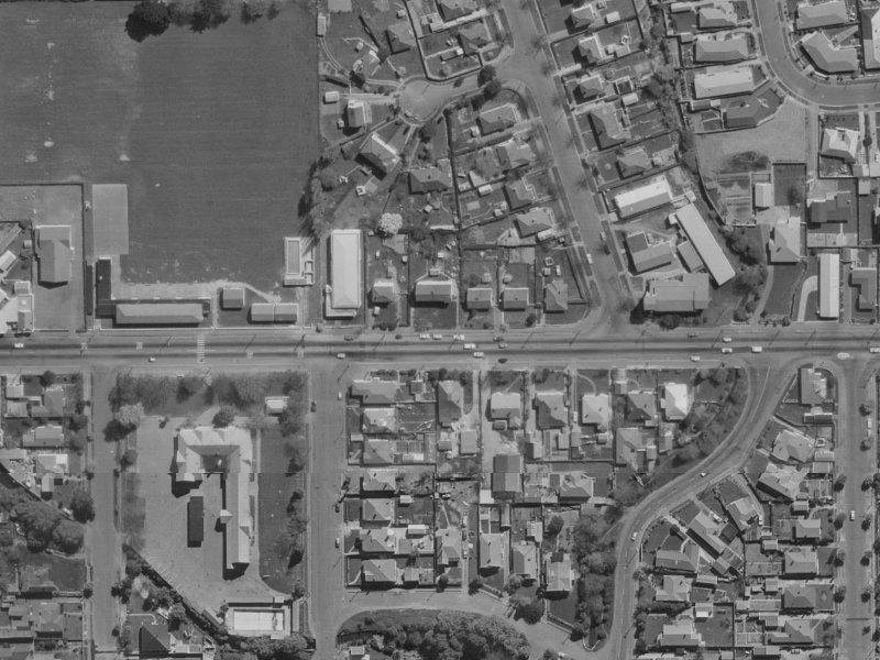 17 Shirley Road from the air, 1970-1974