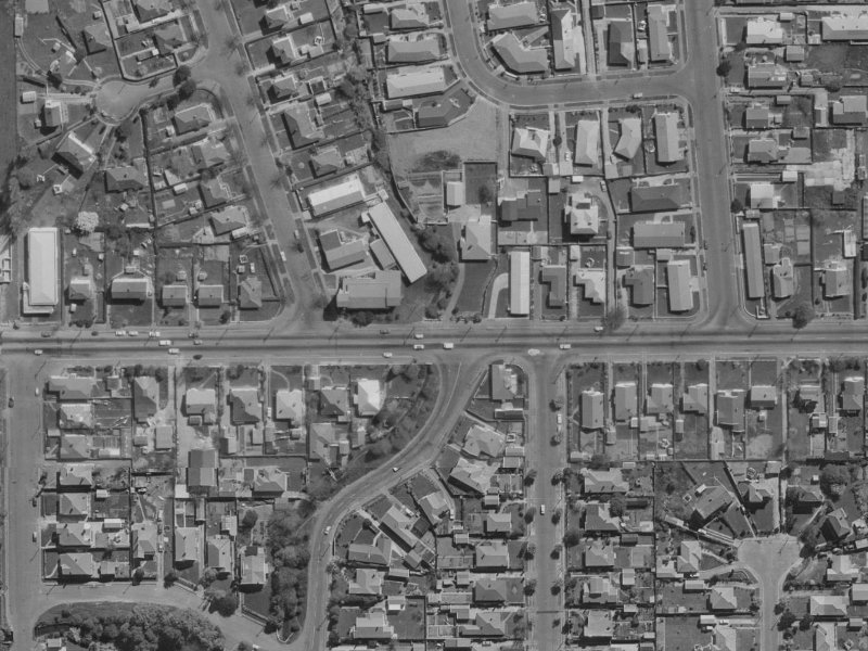 29 Shirley Road from the air, 1970-1974