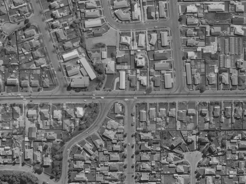 31 Shirley Road from the air, 1970-1974