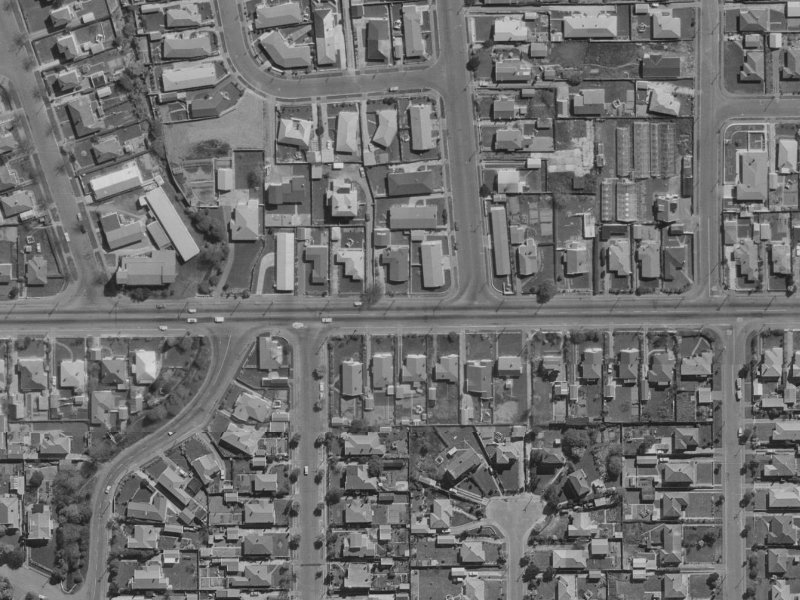 37 Shirley Road from the air, 1970-1974
