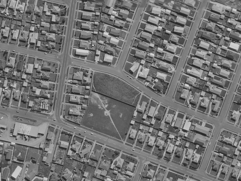 Niven Street from the air, 1970-1974