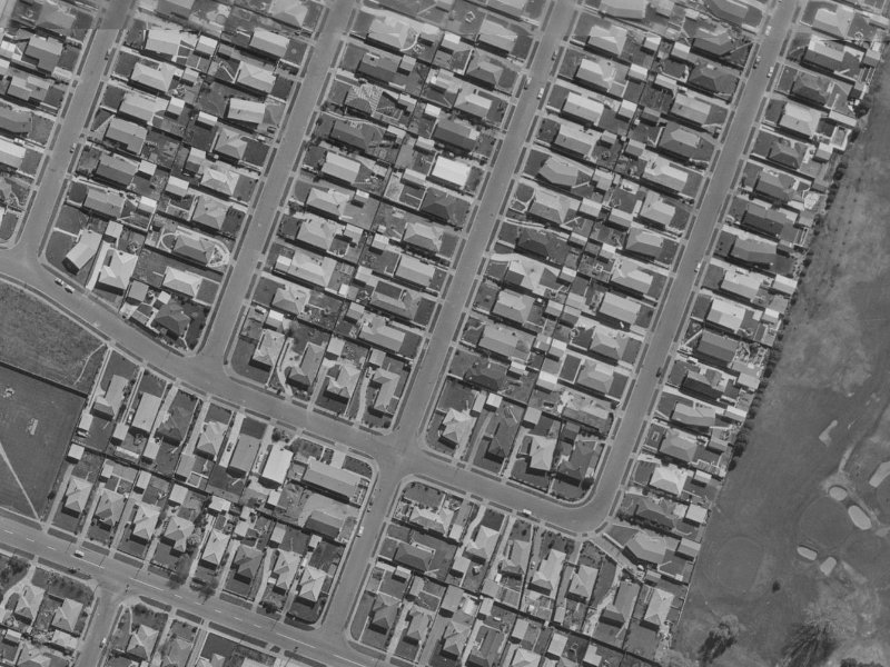 11 Eglinton Street from the air, 1970-1974