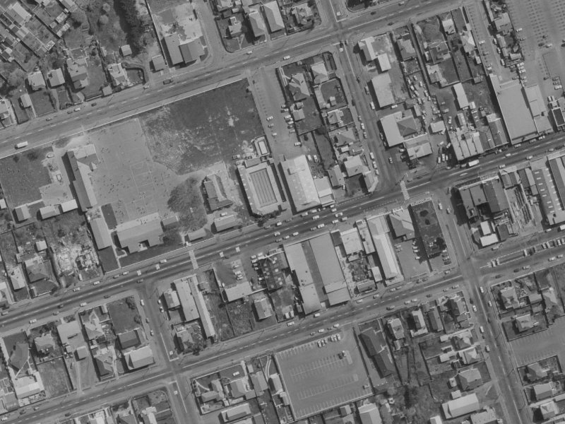 146A Seaview Road from the air, 1970-1974