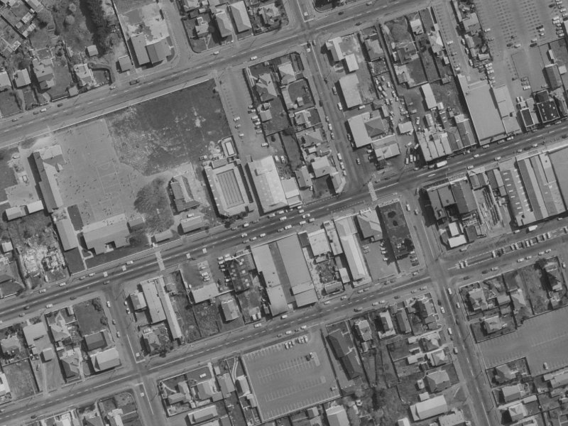 112 Seaview Road from the air, 1970-1974
