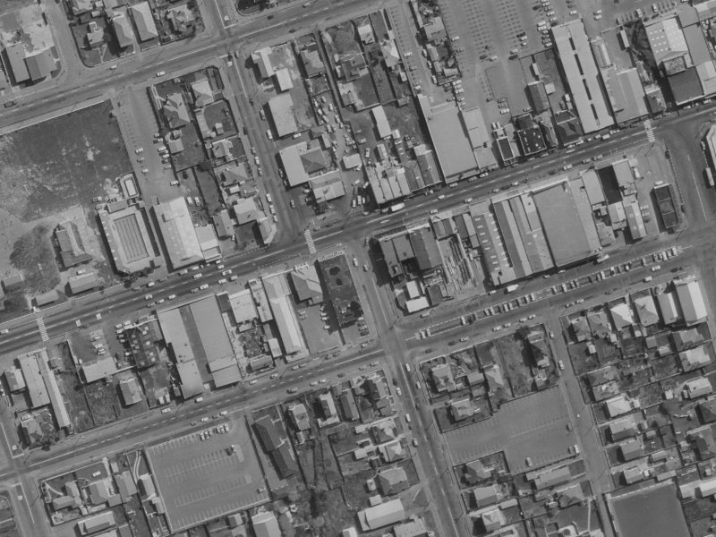 67 Seaview Road from the air, 1970-1974