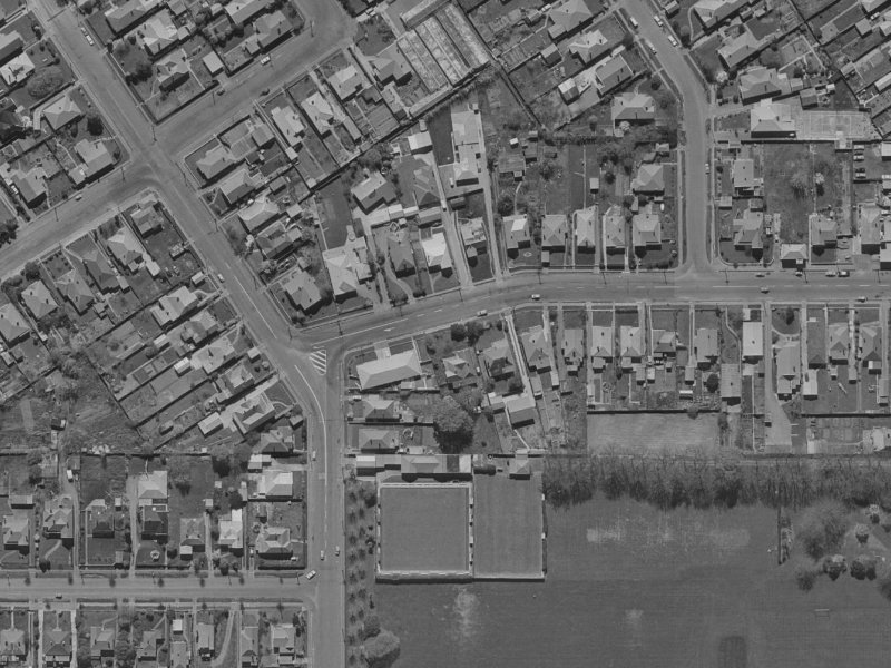 10 Warrington Street from the air, 1970-1974