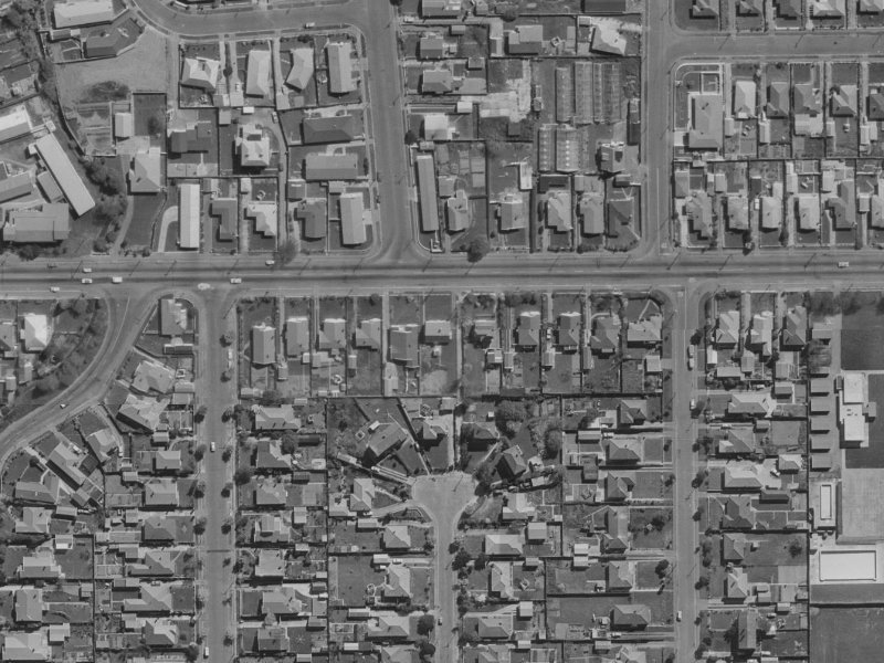 36 Shirley Road from the air, 1970-1974