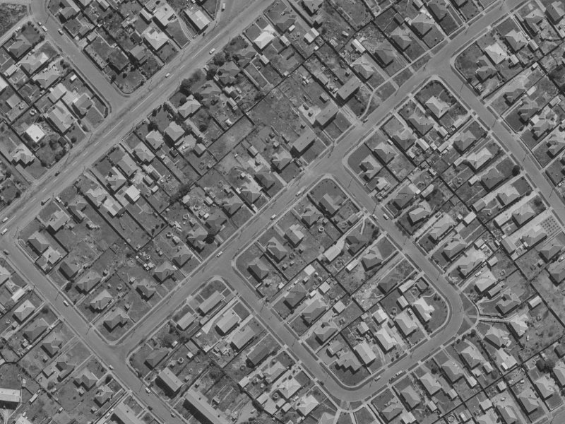 18 Basingstoke Street from the air, 1970-1974