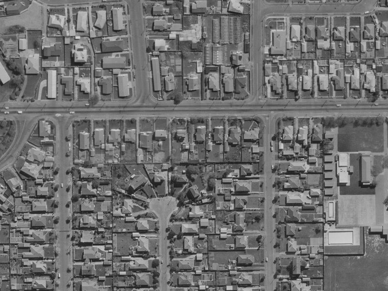 40 Shirley Road from the air, 1970-1974