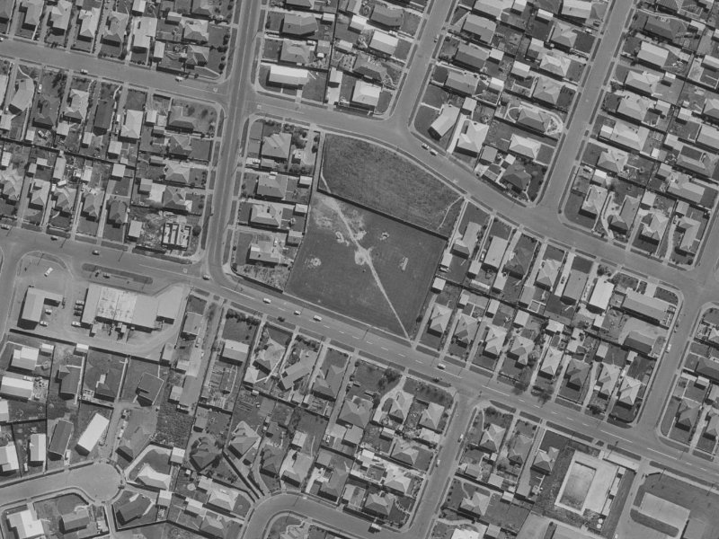 59 Breezes Road from the air, 1970-1974