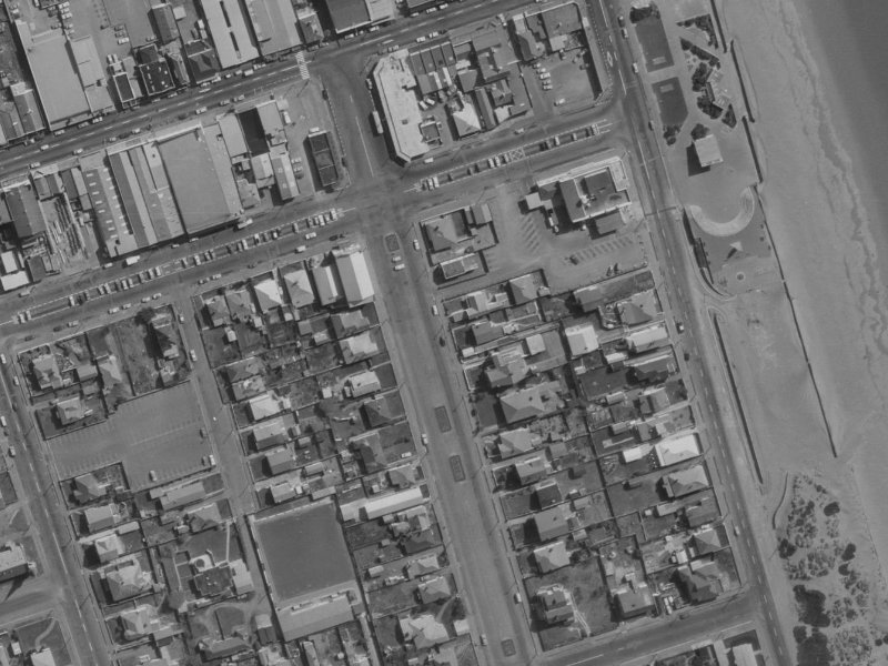 19A Oram Avenue from the air, 1970-1974