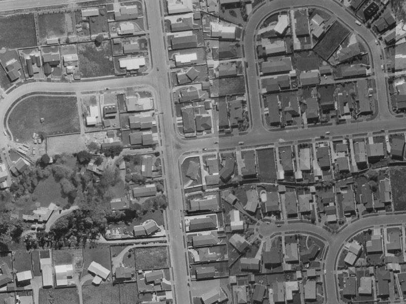 337A Waimairi Road from the air, 1970-1974