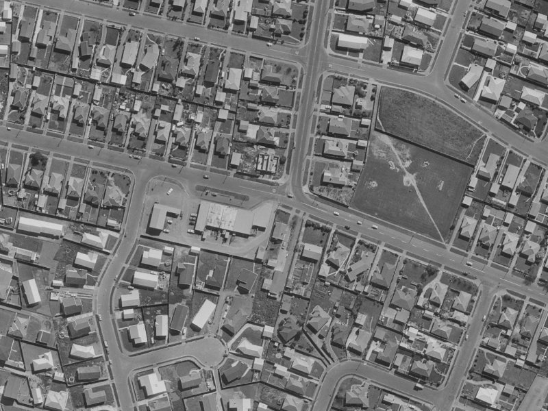 34B Breezes Road from the air, 1970-1974