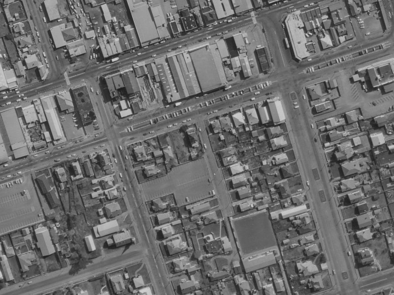 18-20 Mafeking Street from the air, 1970-1974