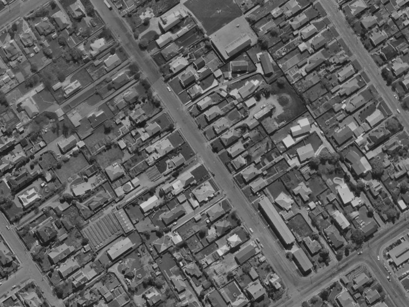 Somme Street from the air, 1970-1974