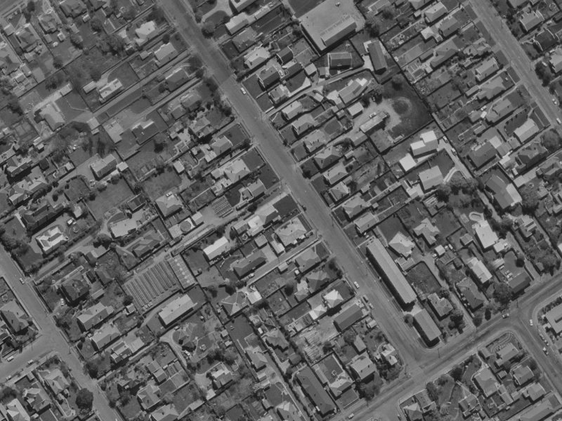 31 Somme Street from the air, 1970-1974