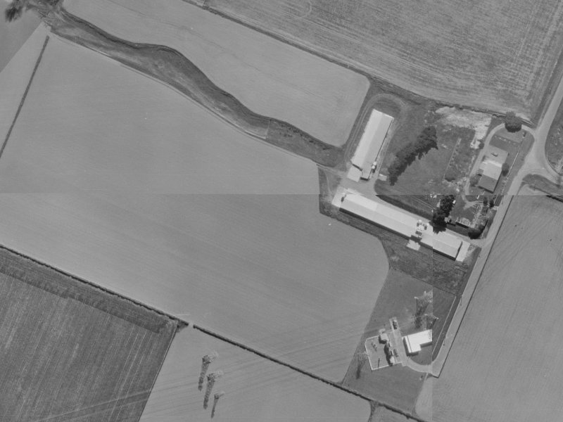 9 Henridge Place from the air, 1970-1974