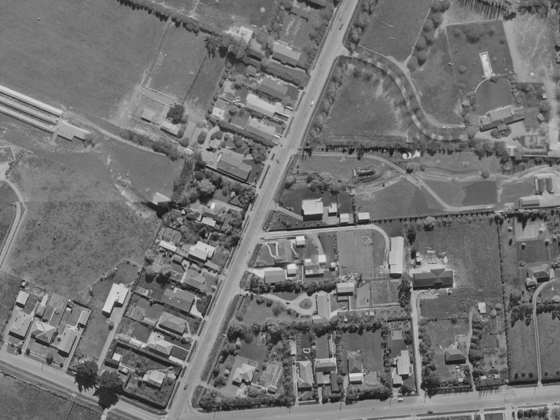 315 Withells Road from the air, 1970-1974