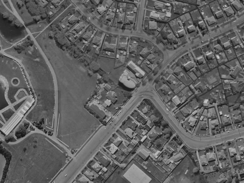 365 Ilam Road from the air, 1970-1974