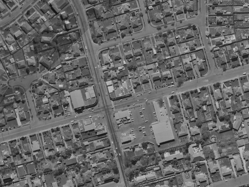 407A Ilam Road from the air, 1970-1974