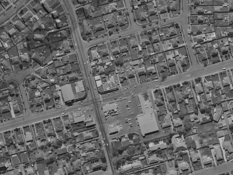 407 Ilam Road from the air, 1970-1974