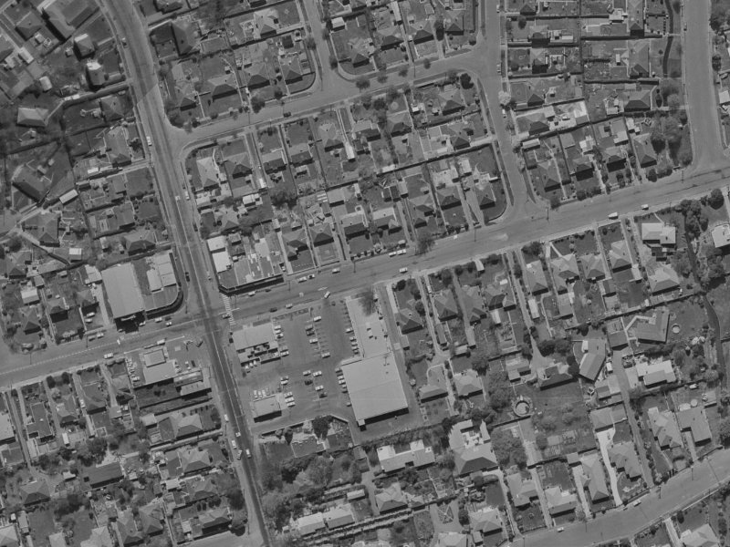 376 Ilam Road from the air, 1970-1974