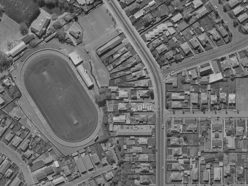 95 Cranford Street from the air, 1970-1974