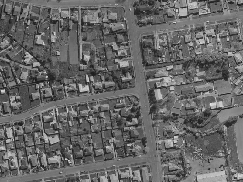 64 Achilles Street from the air, 1970-1974
