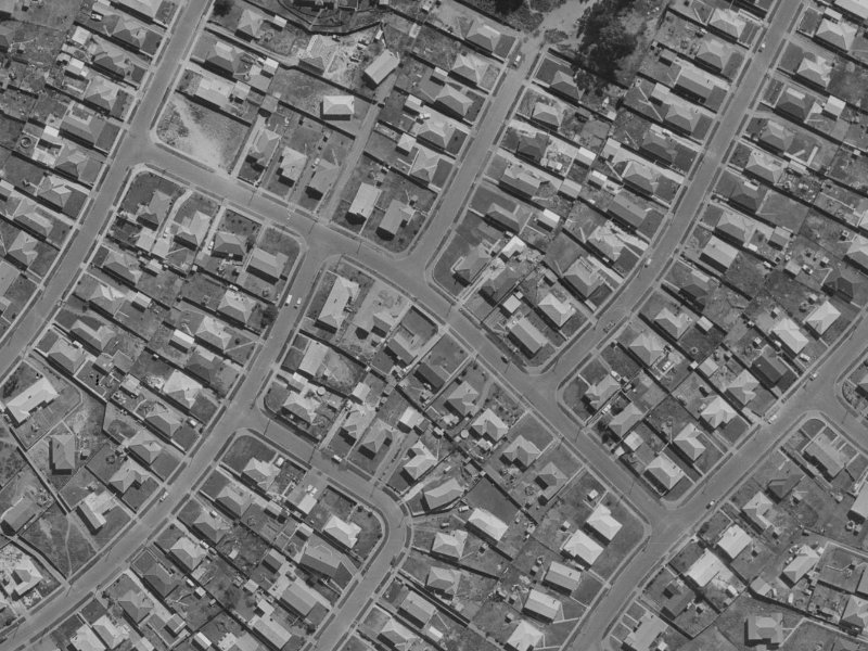 16 Soberton Street from the air, 1970-1974