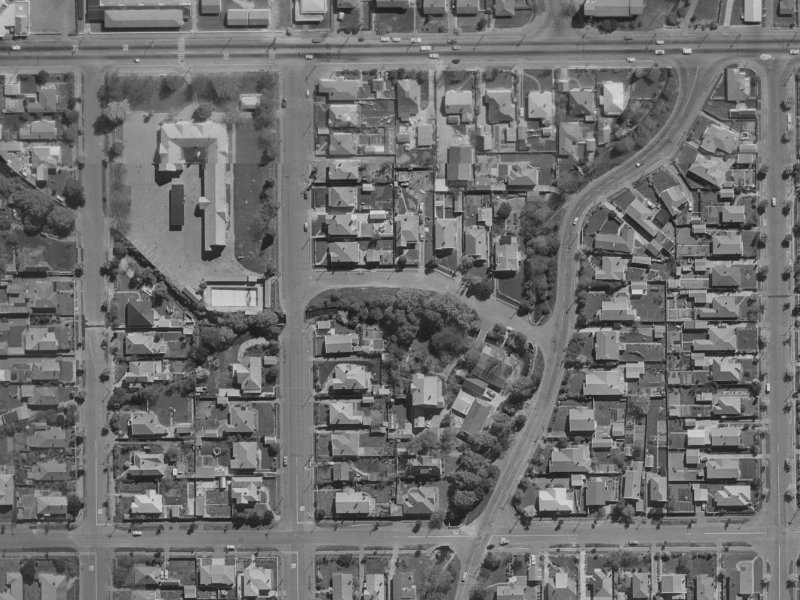 14 Julius Terrace from the air, 1970-1974