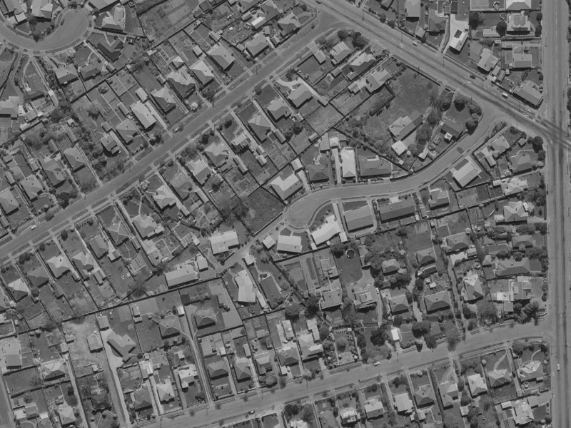10 Chislehurst Place from the air, 1970-1974
