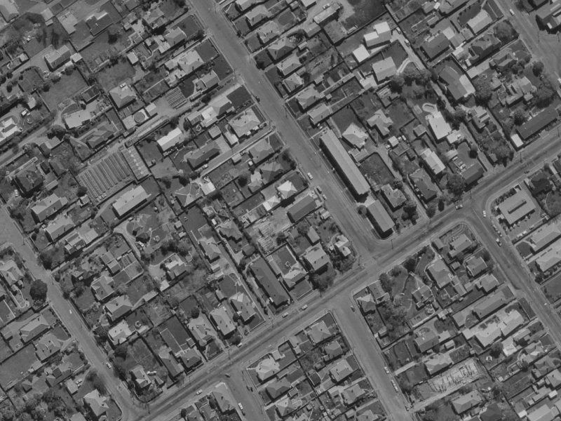 11 Somme Street from the air, 1970-1974