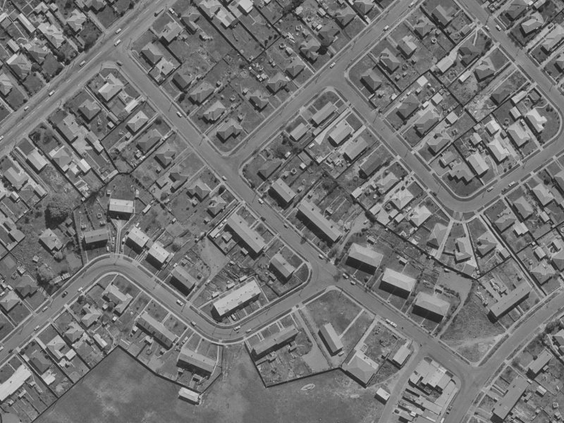 15 Portsmouth Street from the air, 1970-1974
