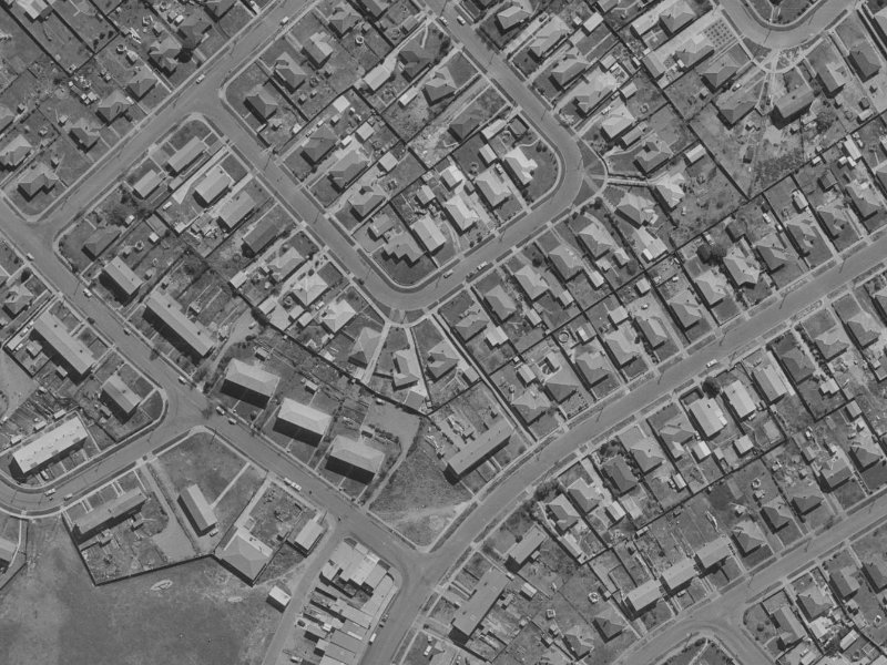 20 Wimborne Crescent from the air, 1970-1974