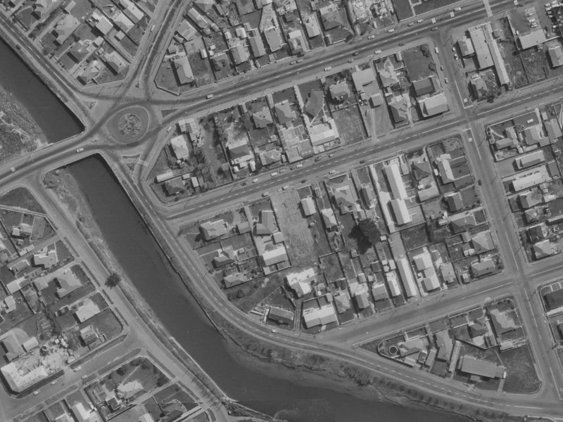 117 Beresford Street from the air, 1970-1974