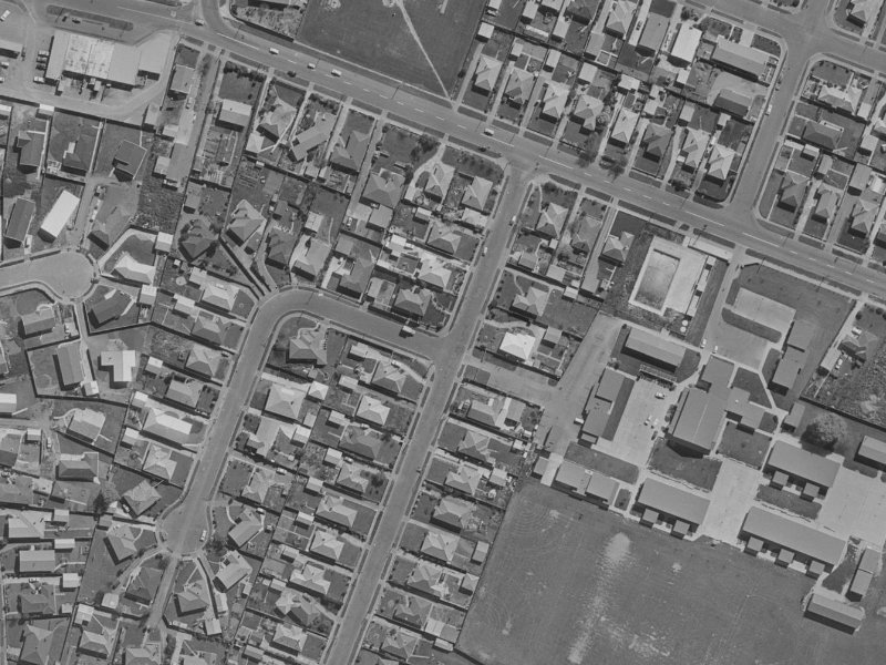 9 Pembroke Street from the air, 1970-1974