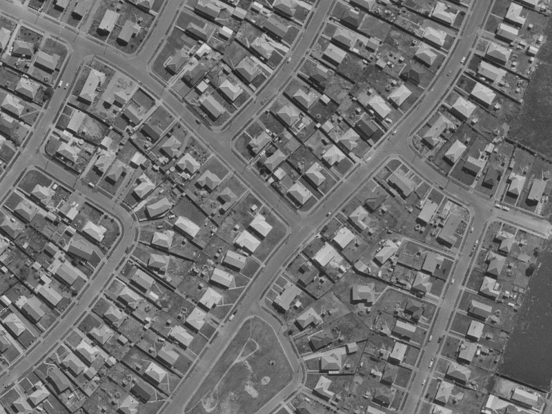28 Soberton Street from the air, 1970-1974