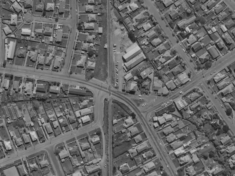 1 Normans Road from the air, 1970-1974