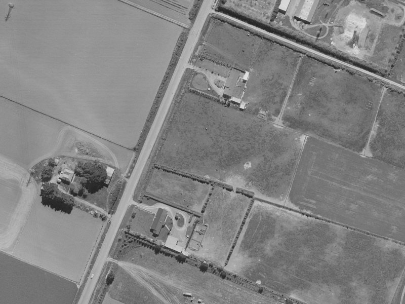 568 Pound Road from the air, 1970-1974